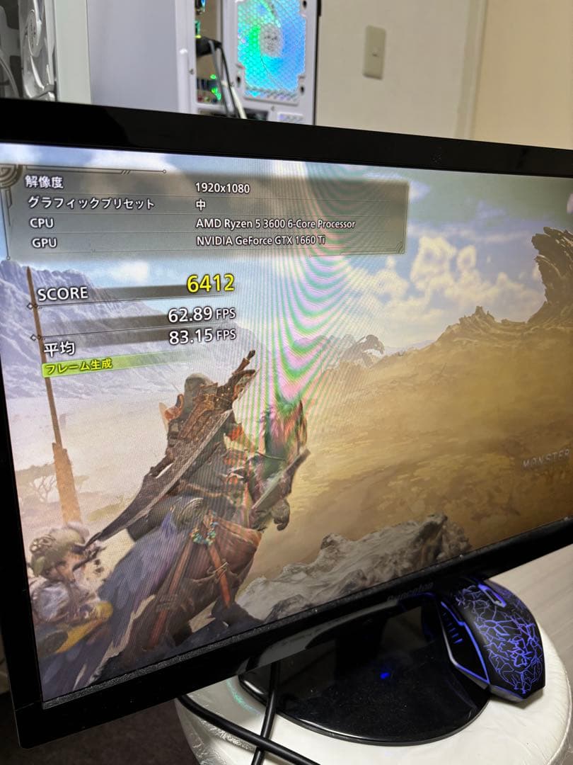 【動作保証付】Windows11正式対応　白ゲーミングPC