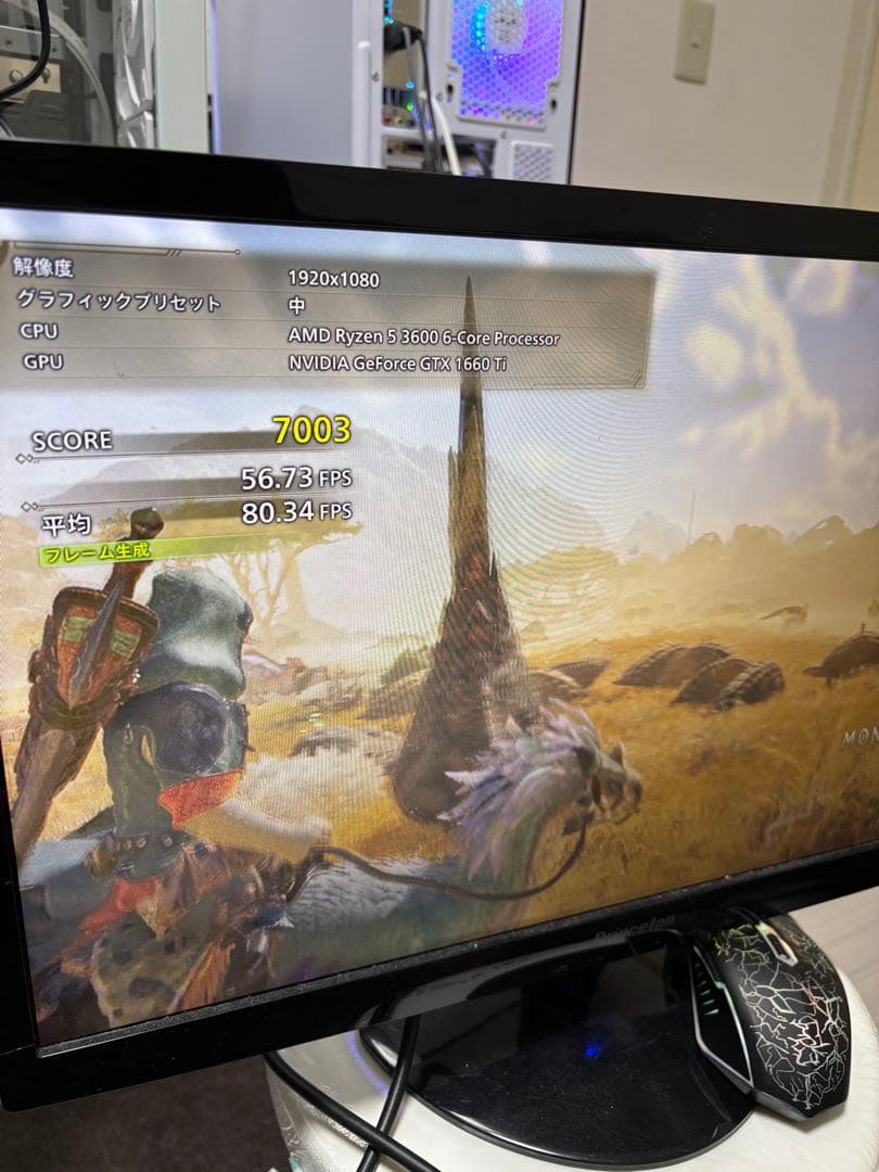 【動作保証付】Windows11正式対応　白ゲーミングPC