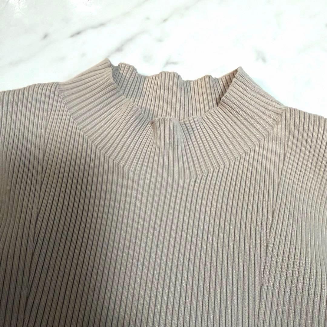 【美品】2024✨完売品 アニュアンス ドッキングニットワンピース 美シルエット