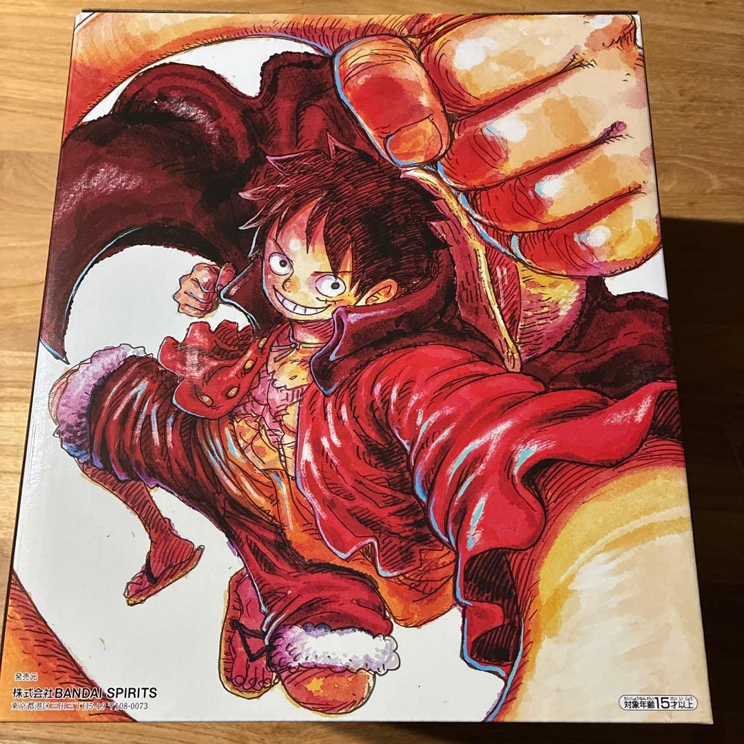 ワンピースカード一番くじA賞フィギュアとプロモカードセット