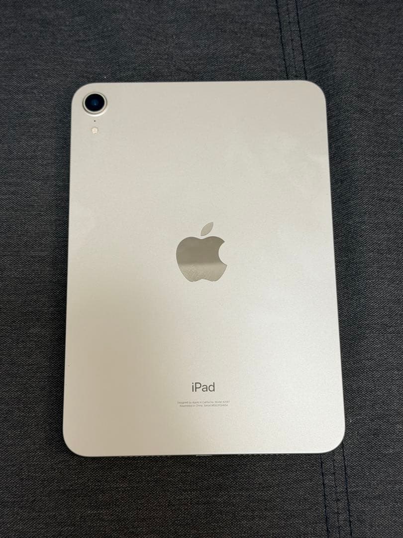 iPad mini 6 wi-fiモデル 64GB スターライト