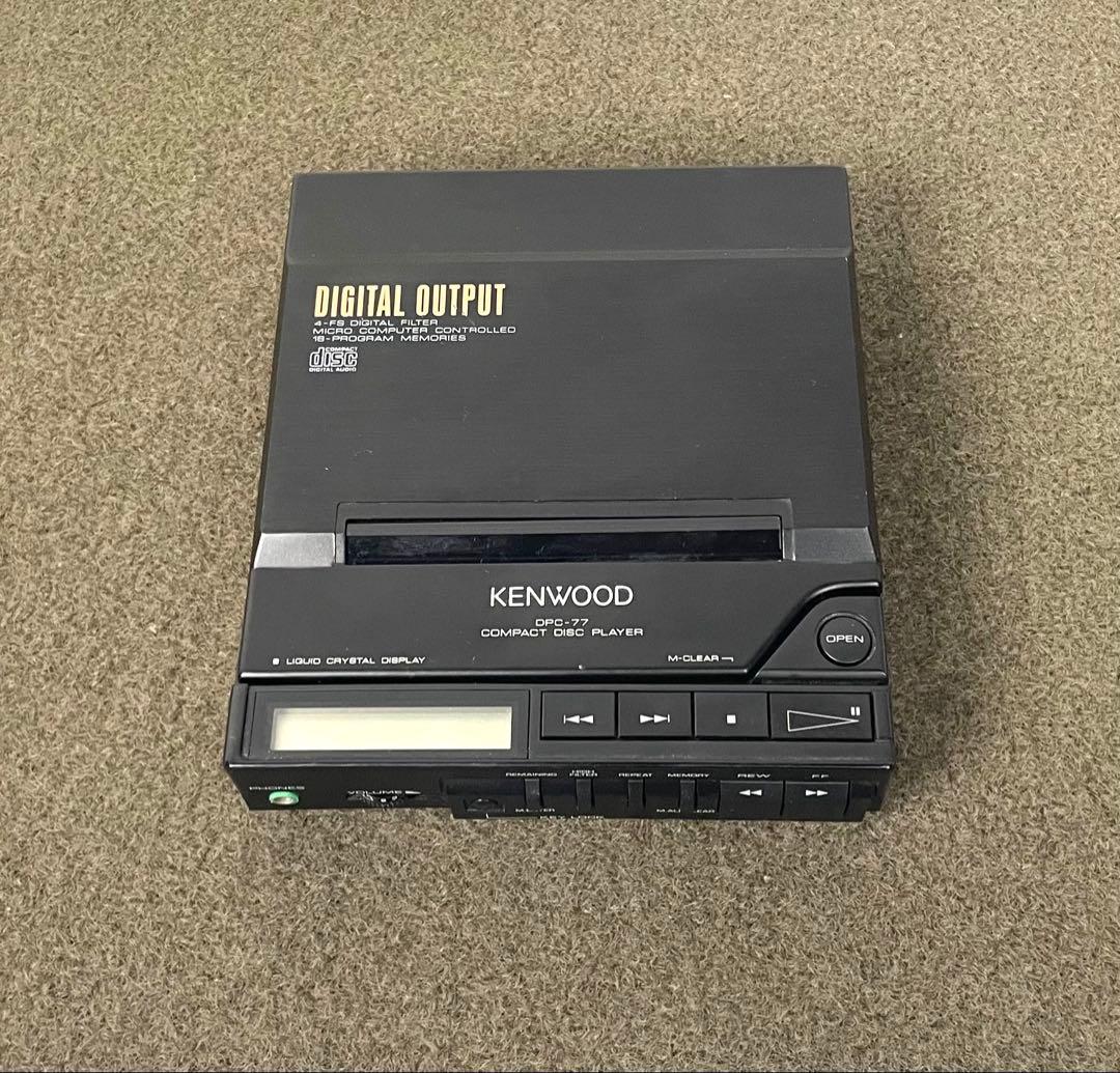 KENWOOD ケンウッド ポータブルCDプレーヤー DPC-77