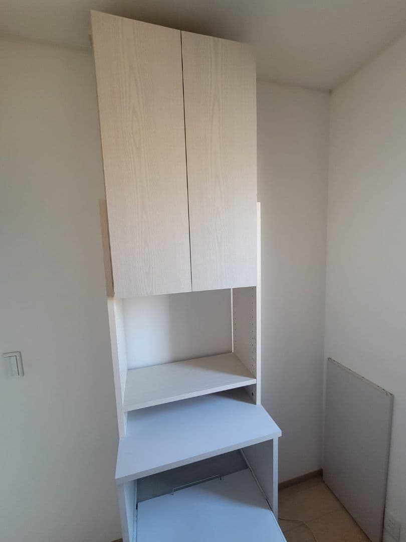 キッチン収納 ライトウッド調 食器棚