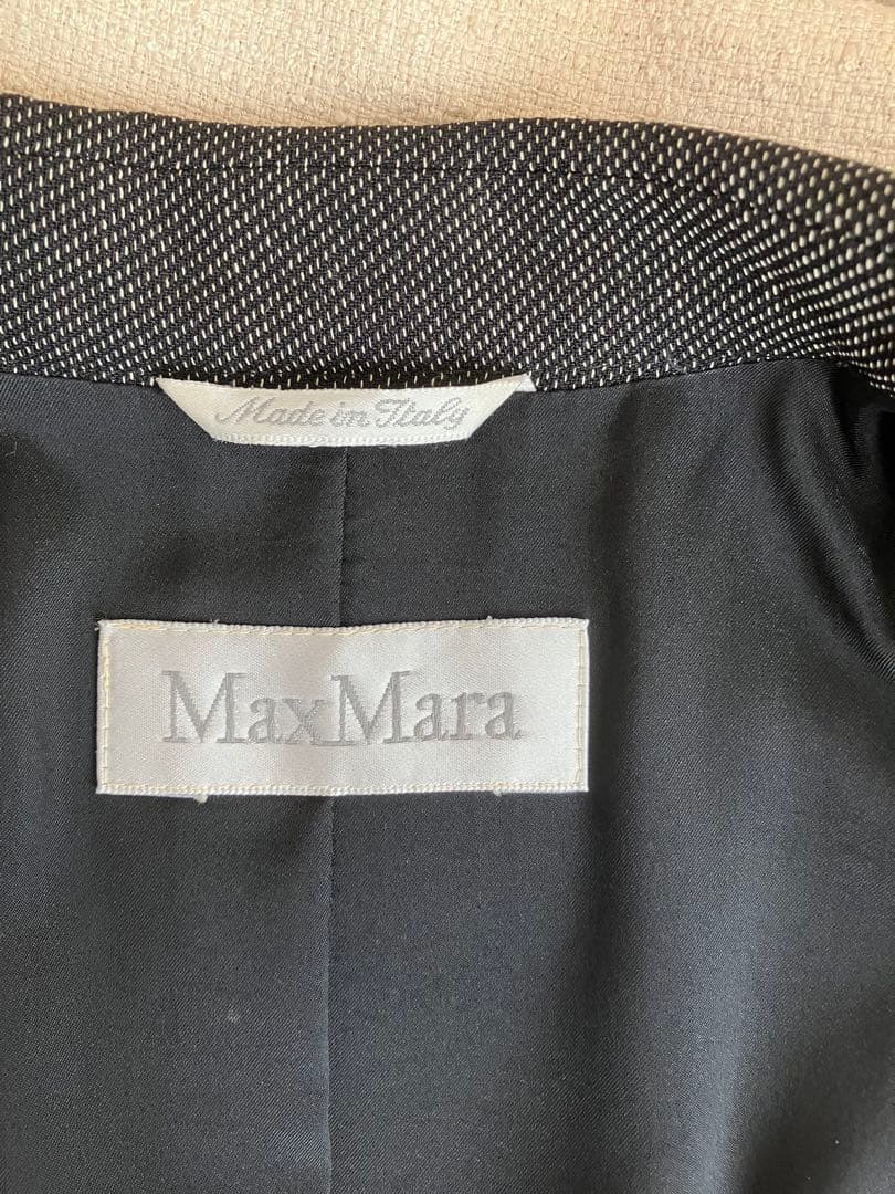 Max Mara テーラードジャケット ダークグレー