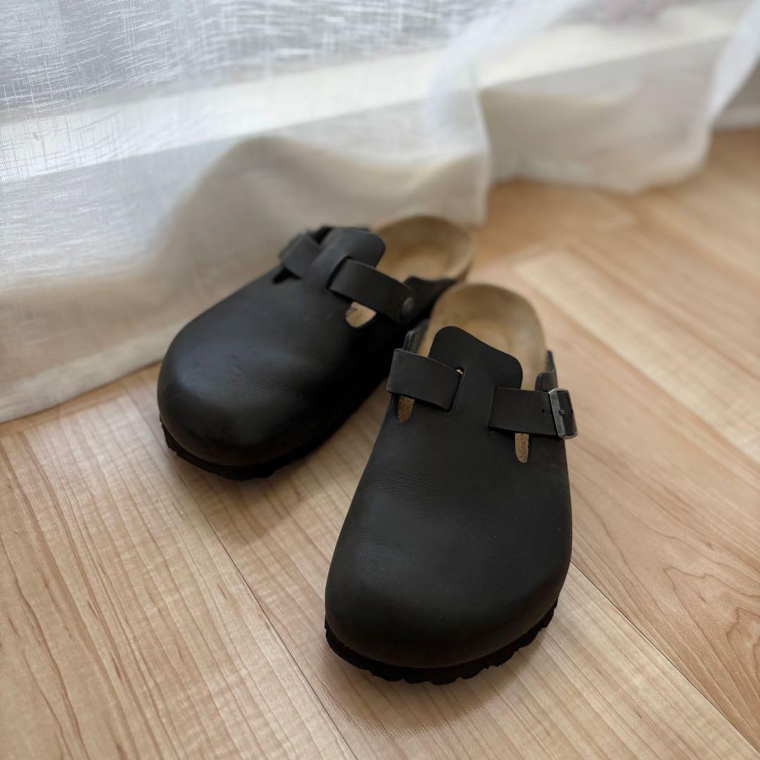 BIRKENSTOCK BOSTON /オイルドレザー　ブラック40