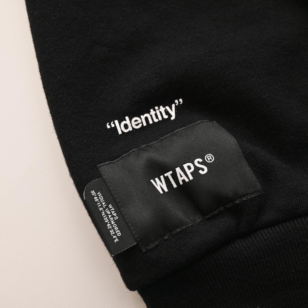 【25AW】WTAPS ダブルタップス IDENTITY スウェット 4 黒
