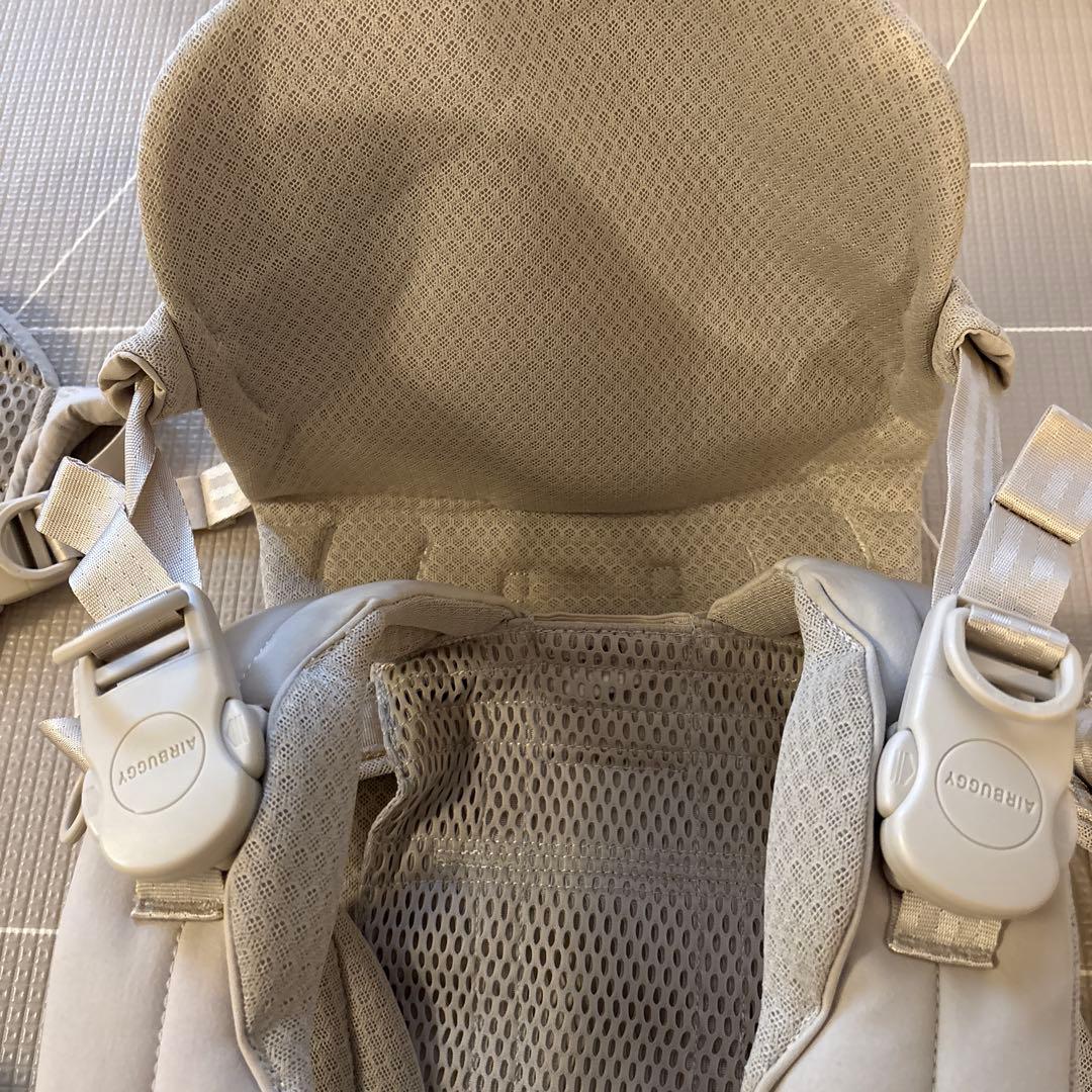 エアバギー・ベビーキャリア ベーシックカバー　メッシュカバー付き