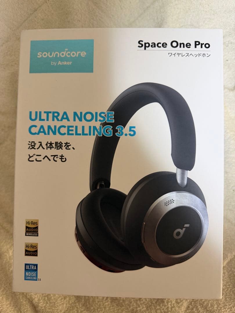 超美品 Soundcore Space One Pro ミッドナイトブラック
