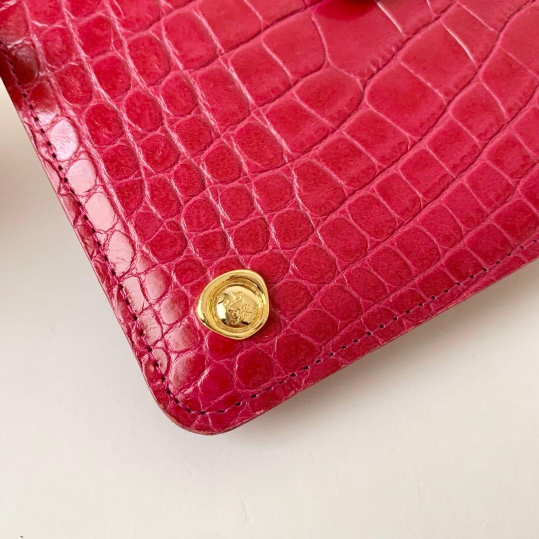 【A.D.M.J.】 ADMJ スリムウォレット　ビー　蜂　長財布　クロコ