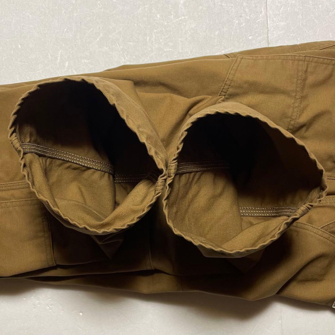 リアルマッコイズ ダブルニー ペインターパンツ ブラウンダック 34