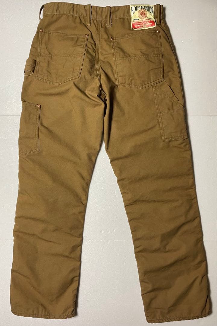 リアルマッコイズ ダブルニー ペインターパンツ ブラウンダック 34