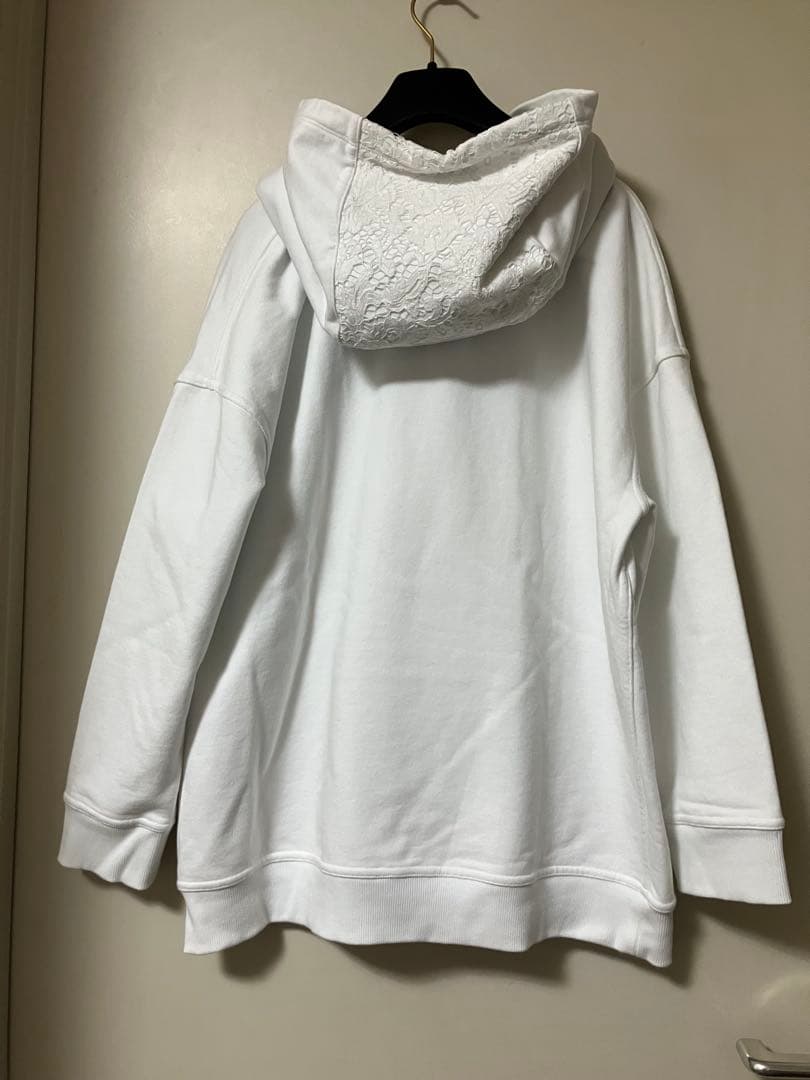 ヴァレンティノ ¥25万 ヘビーレース ロゴ スウェット パーカー VLTN