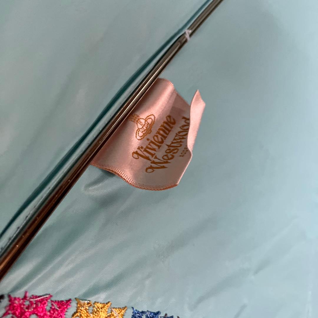 レア　ヴィヴィアン　ウエストウッド水色 日傘　週末SALE❣️