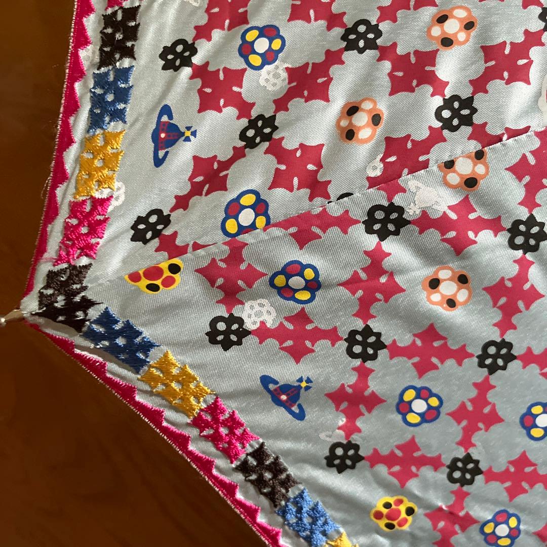 レア　ヴィヴィアン　ウエストウッド水色 日傘　週末SALE❣️