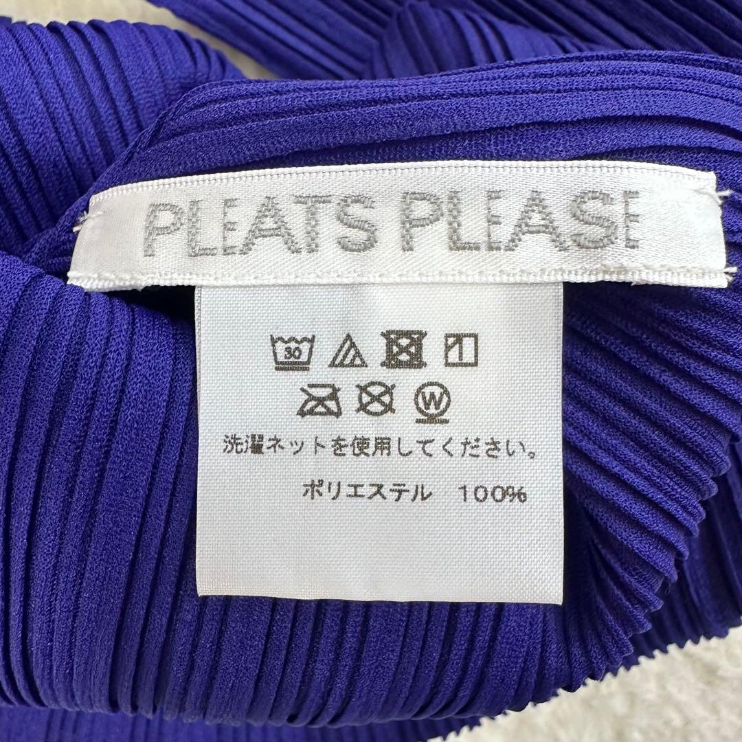 未使用に近い✨プリーツプリーズ タートルネック トップス 長袖 イッセイミヤケ