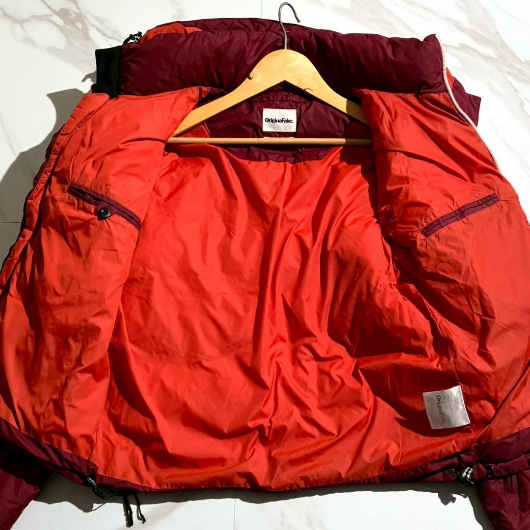 レア　KAWS　Original Fake　カウズ　2way　ダウンジャケット