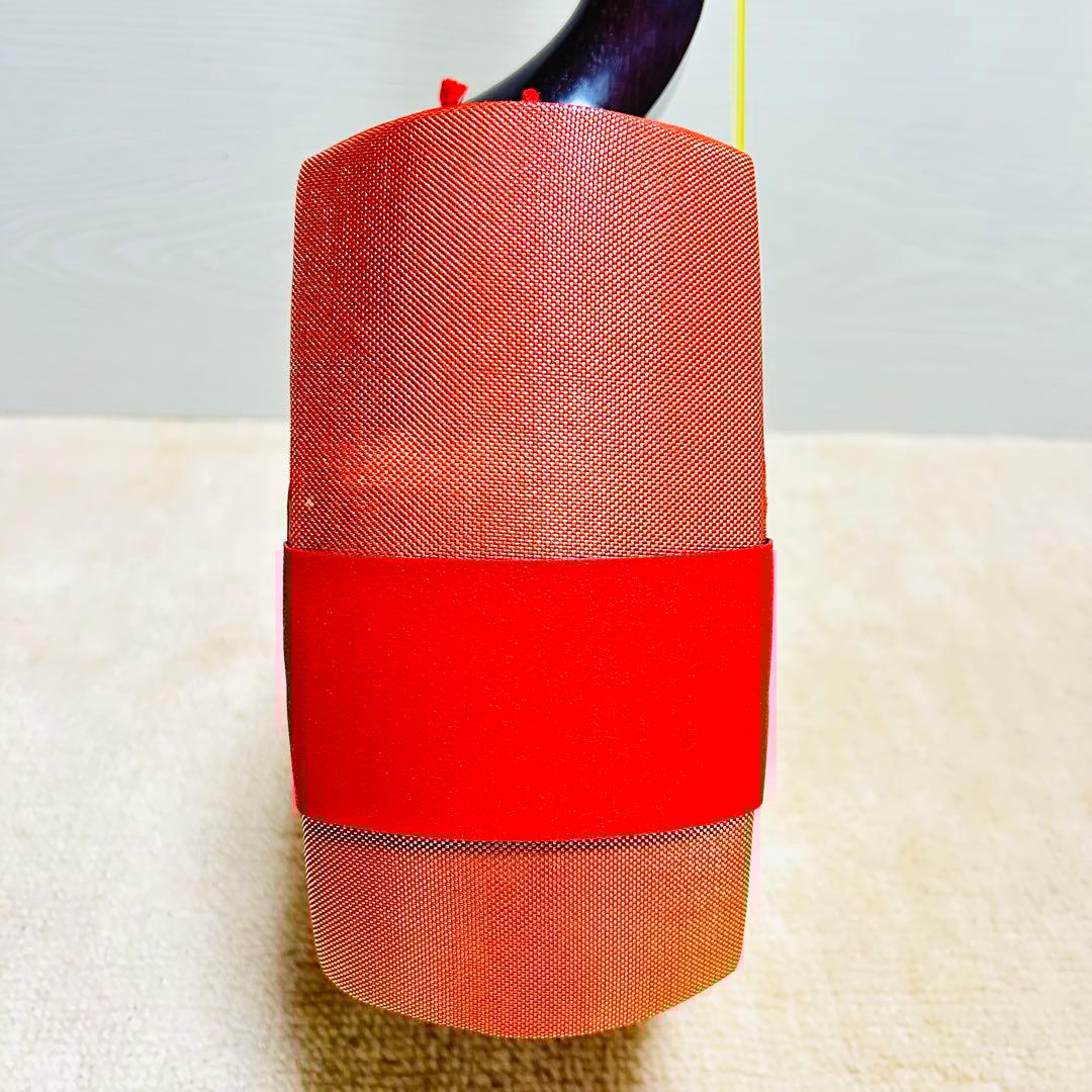 【美品】 三味線 本体 破れなし 細棹 撥 ばち付き