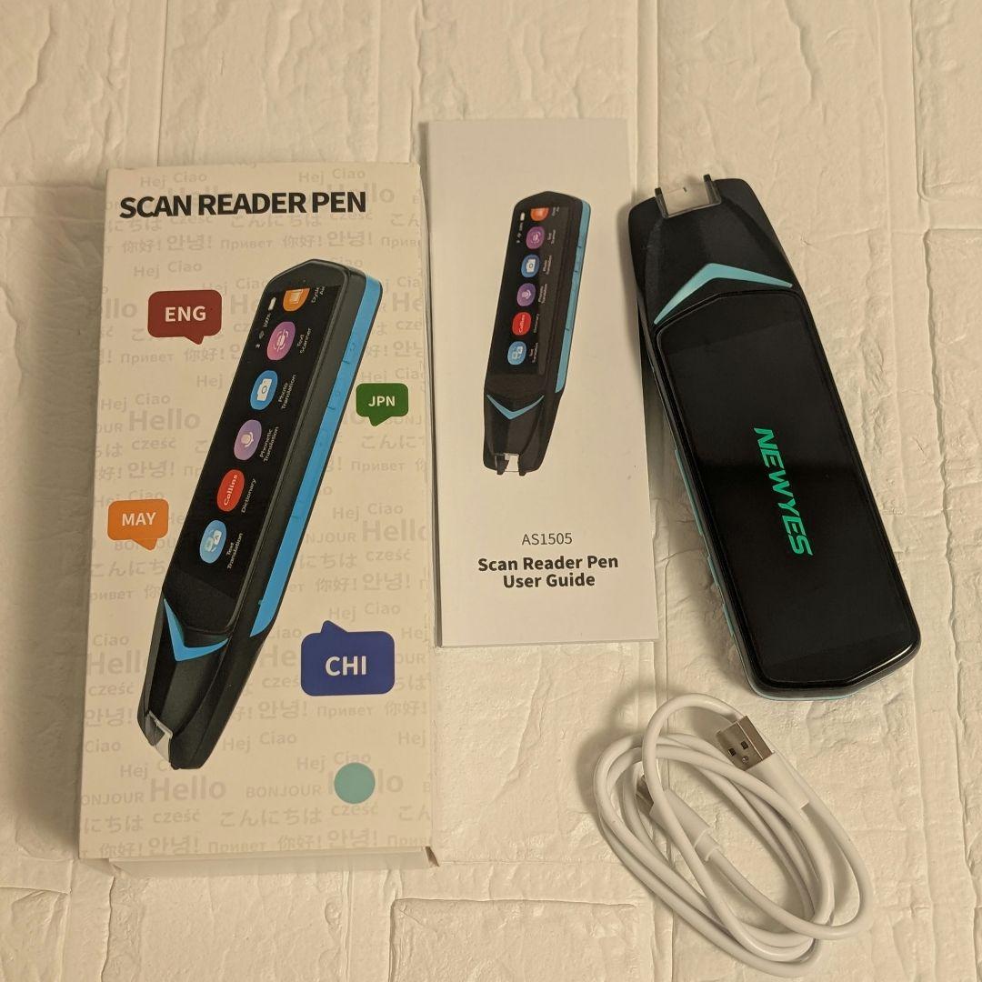NEWYES ペン型翻訳スキャナ 電子辞書 AS1505