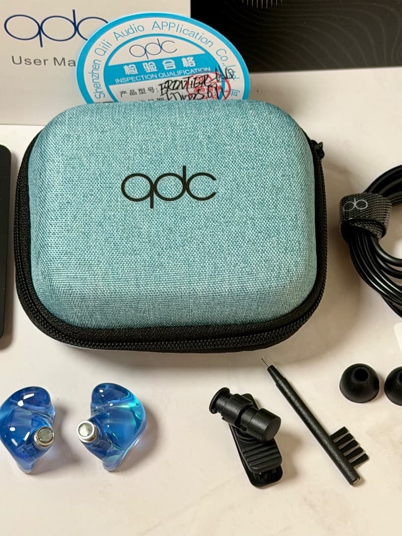 【美品】QDC FRONTIER 4.4mmバランスケーブル セット