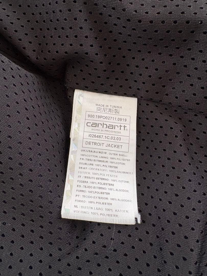 カーハートwip デトロイトジャケット　026467