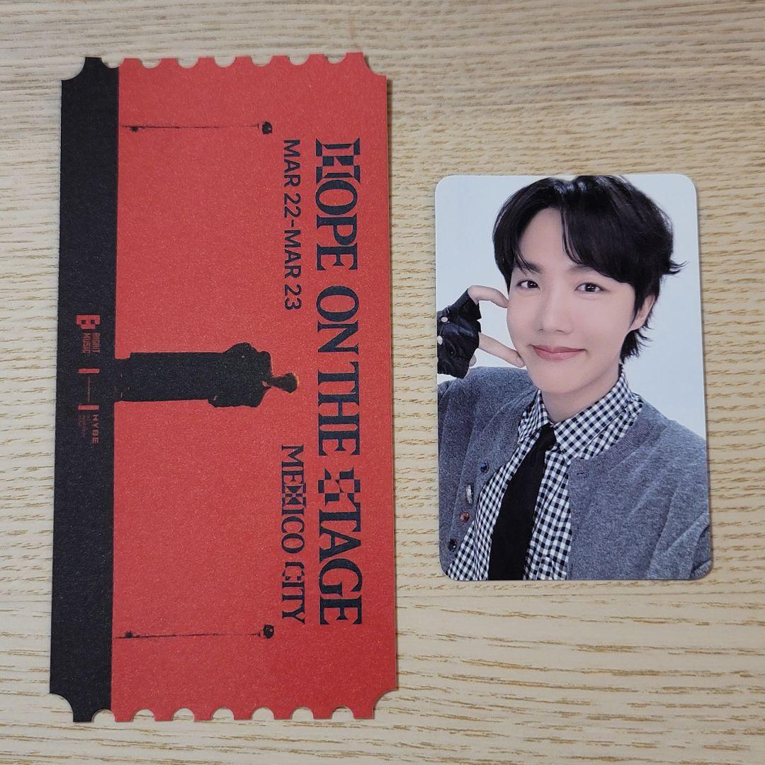 J-HOPE HOPE ON THE STAGE メキシコ FC限定 トレカ