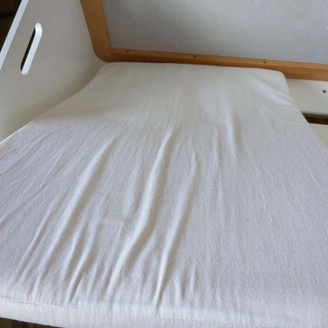 リリワゴン2　ホワイト　ベビーベッド　ベビーワゴン