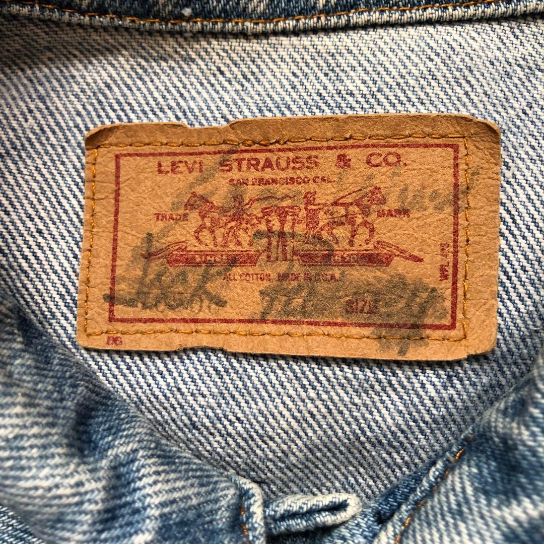 LEVI'S デニムジャケット 70506 ボタン527 USA製 80s