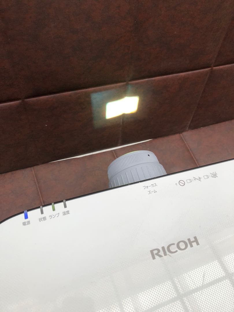 RICOH PJ WX6181N 大型プロジェクター通電のみ(J092)