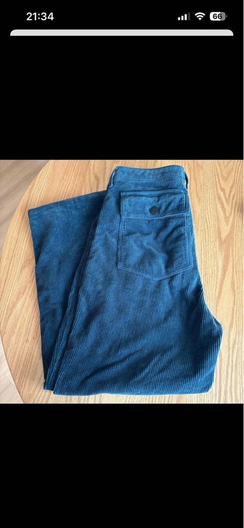 shishikui コーデュロイベーカー36