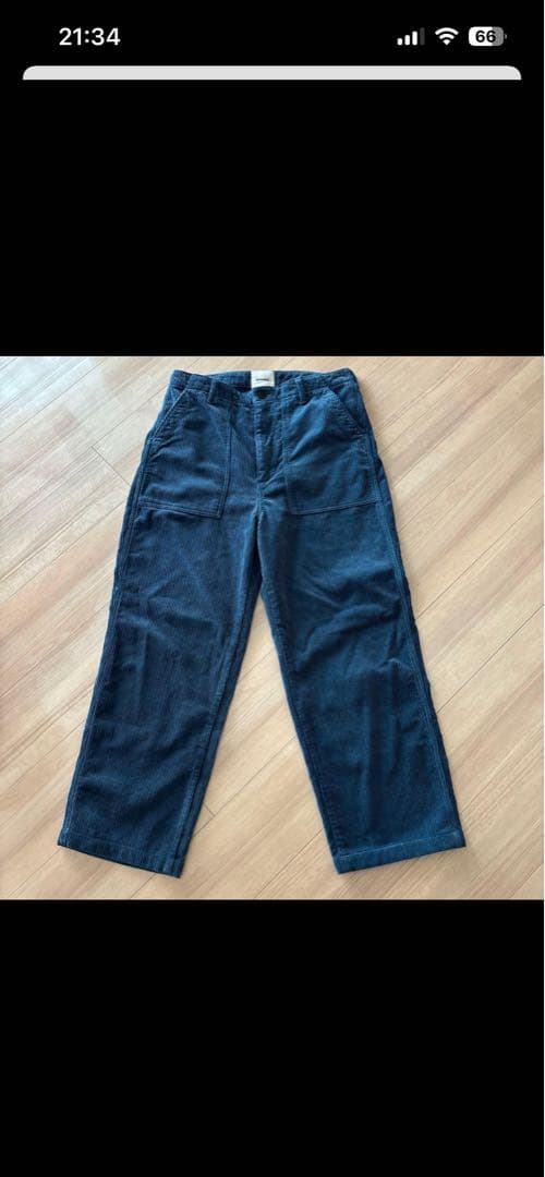 shishikui コーデュロイベーカー36