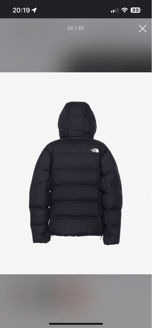 今年のモデルは定価77,000円　ノースフェイス　ビレイヤーパーカ　ネイビー　L