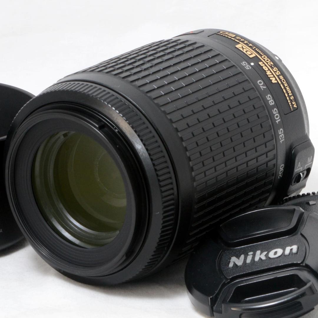 ⭐️極上美品⭐️Nikon ニコン AF-S 55-200mm 4-5.6 VR