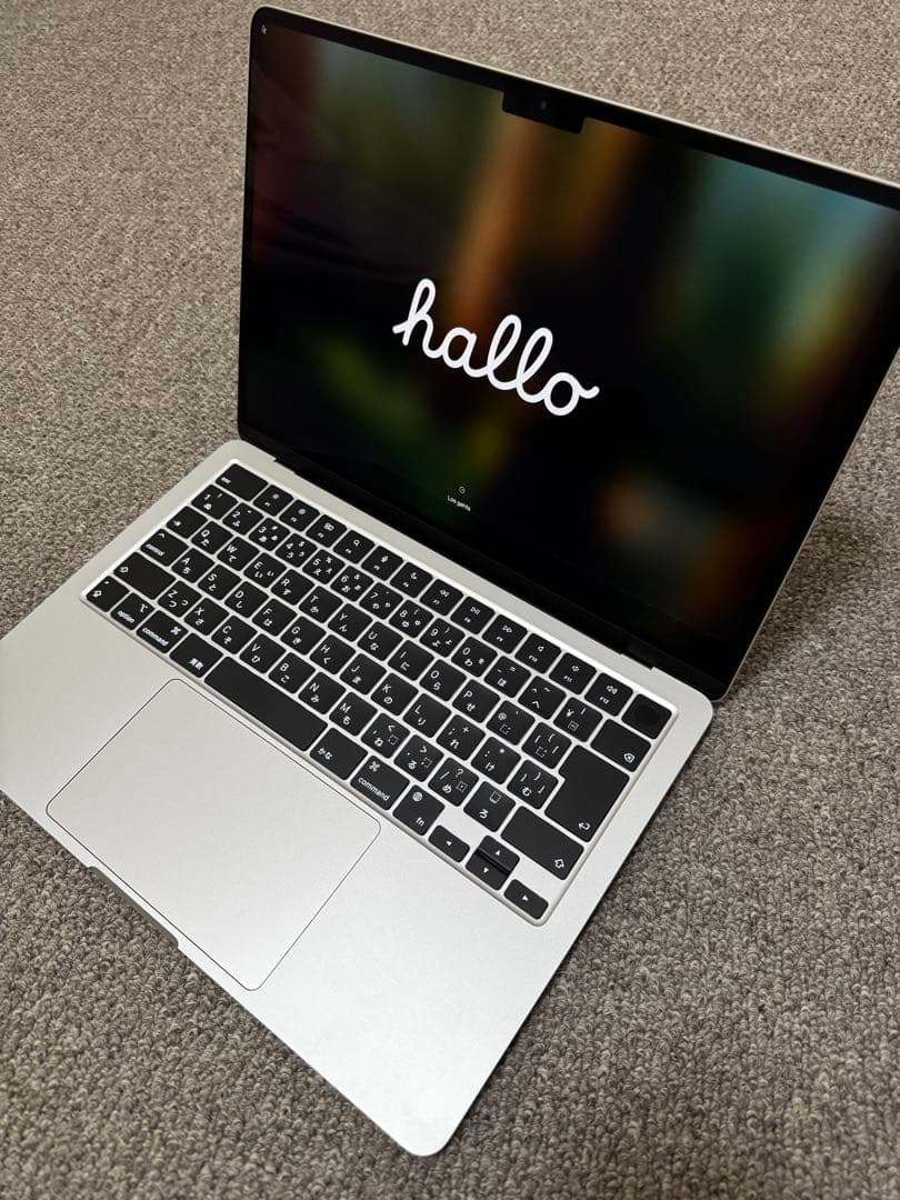[超美品・箱無し]2022 MacBook Air M2 13インチ
