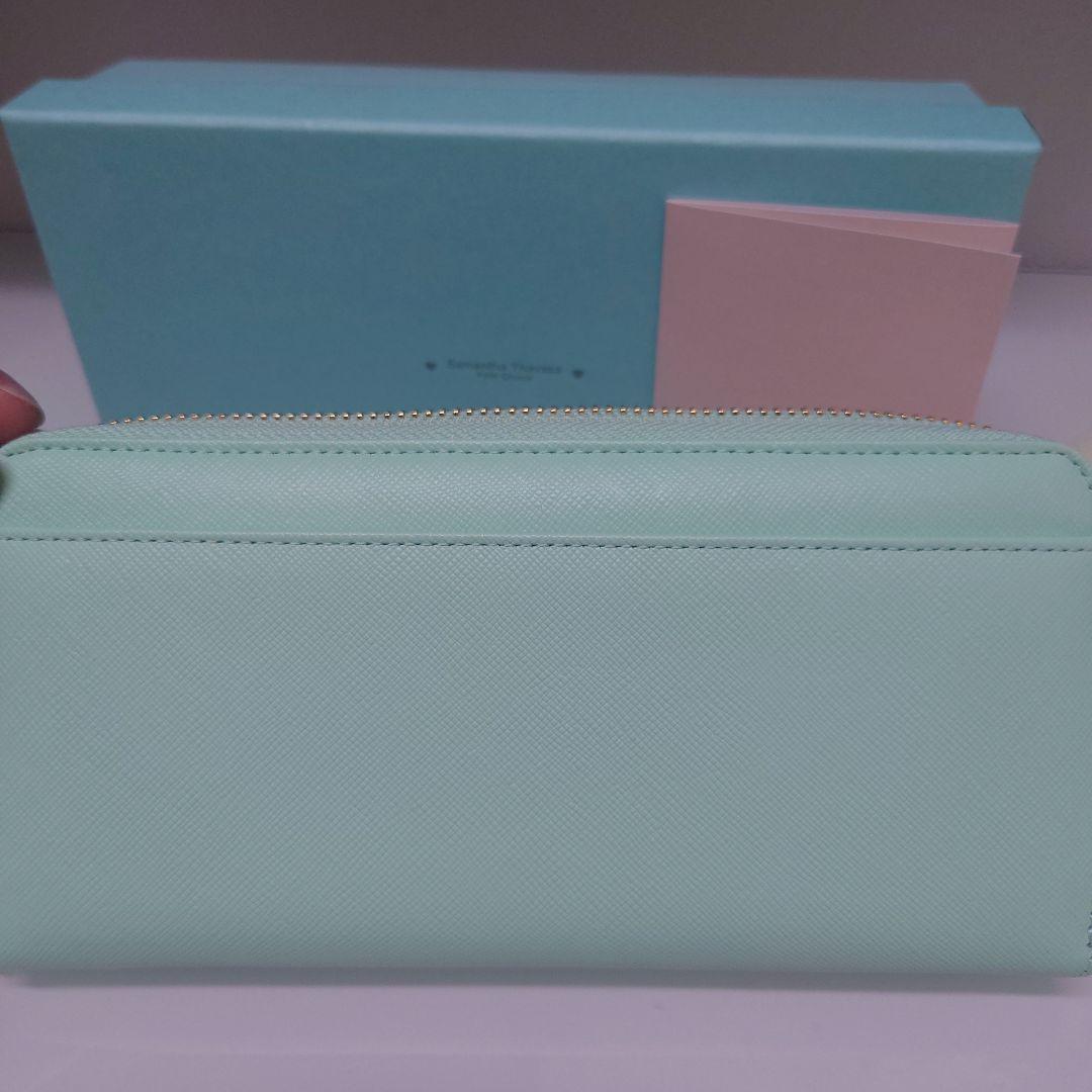 Samantha Thavasa 長財布 ミントグリーン/ピンク