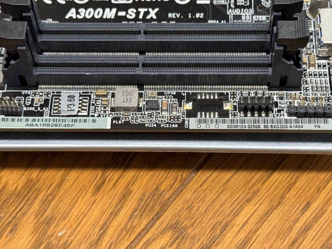 m*a様 asrock deskmini A300 ベアボーン