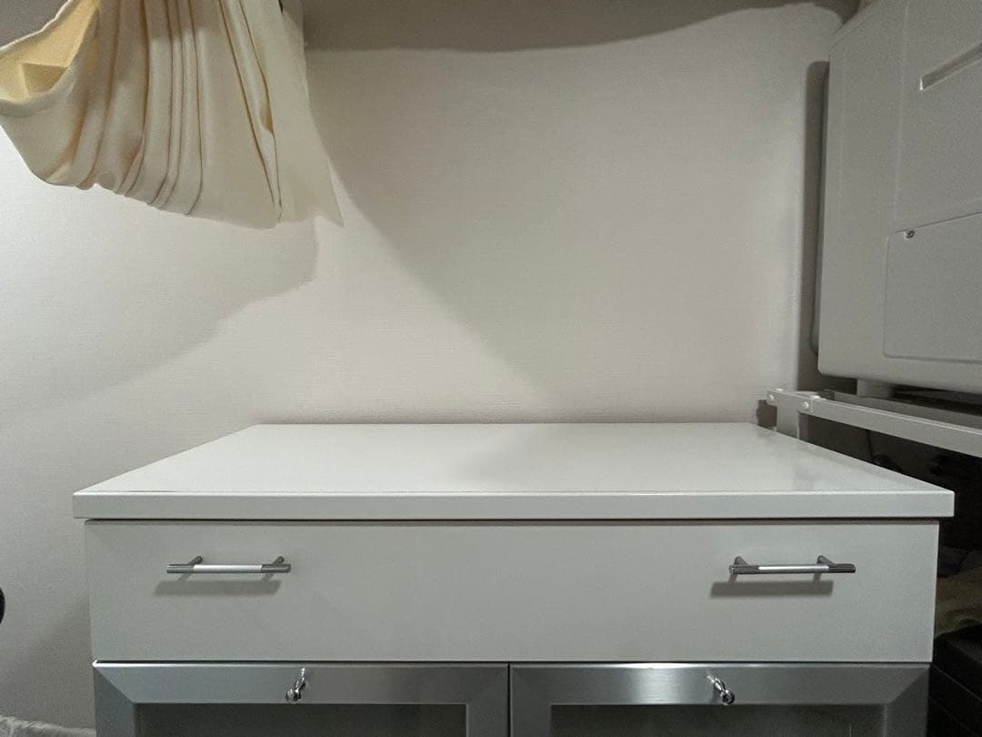 大川家具　ホワイトチェスト タンス 送料込み！　神奈川直接引取の場合は値下げ可能