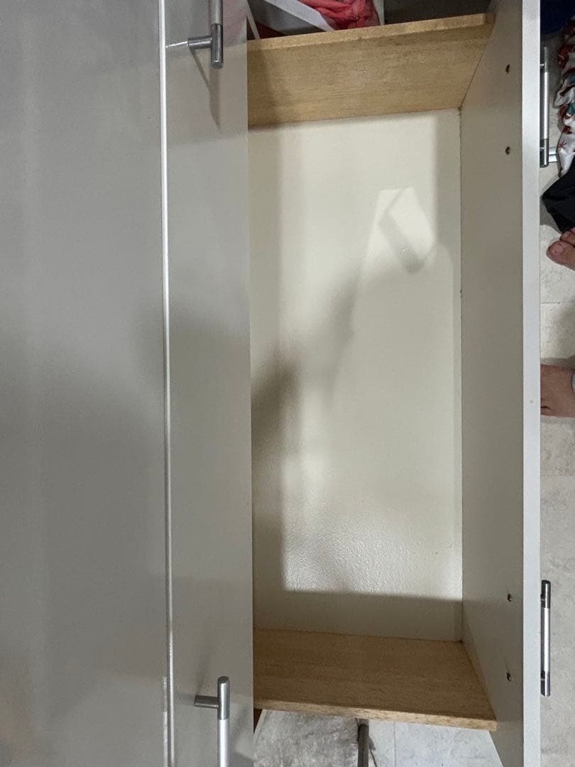 大川家具　ホワイトチェスト タンス 送料込み！　神奈川直接引取の場合は値下げ可能