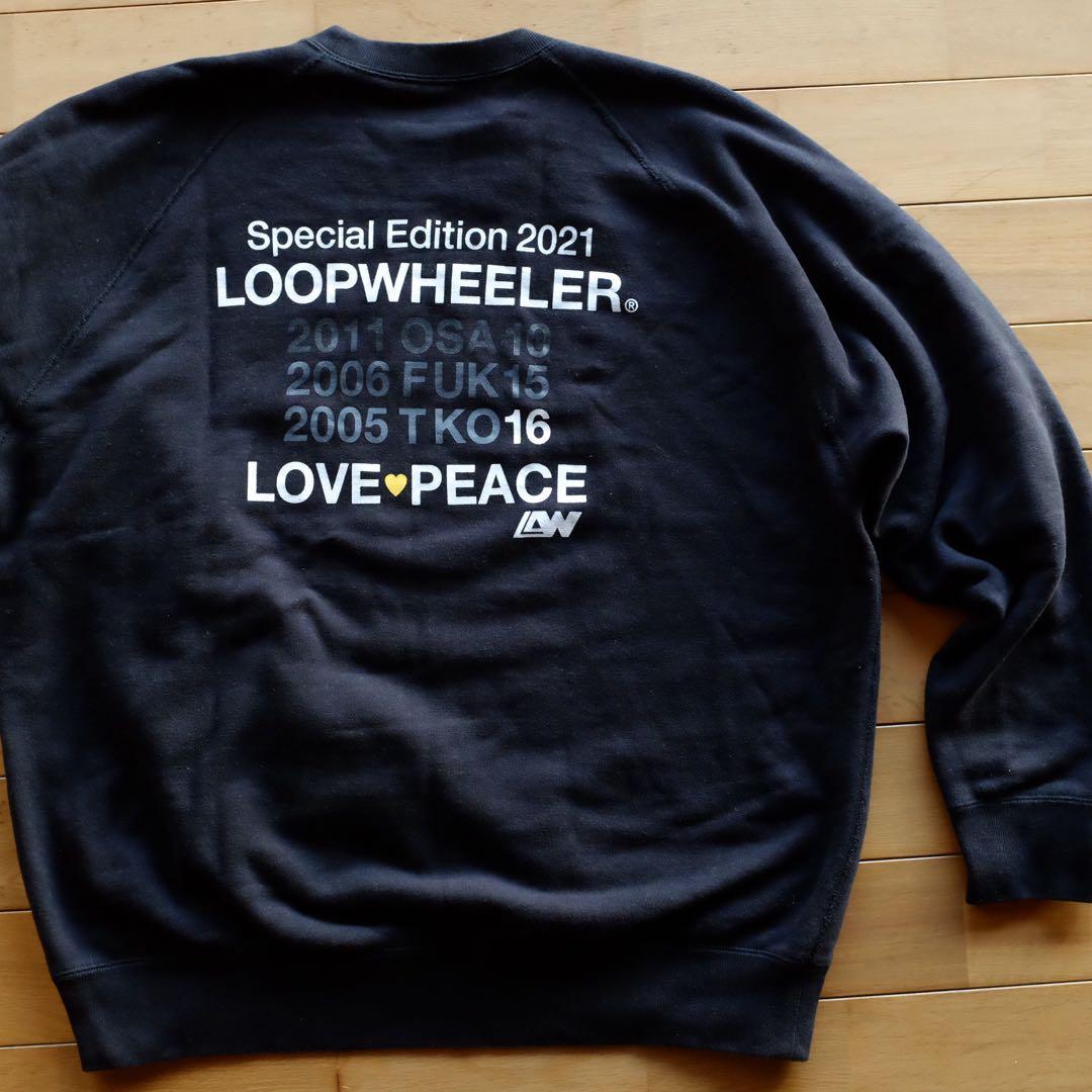 ループウィラー 限定スウェット スペシャルエディション ブラック LW313 M