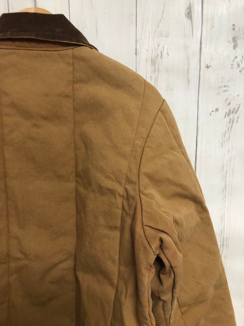 90s USA製 Walls 襟コーデュロイ ダック生地 ジャケット M w05