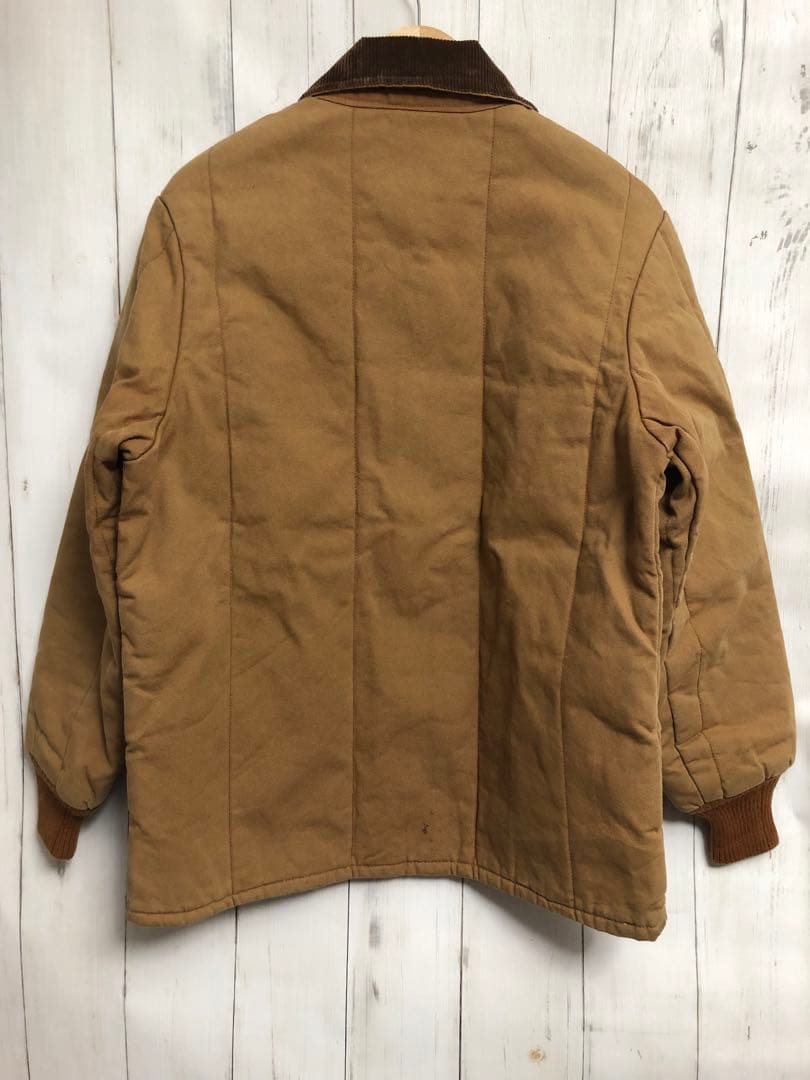 90s USA製 Walls 襟コーデュロイ ダック生地 ジャケット M w05