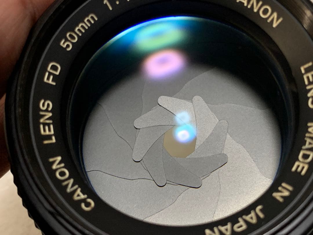 レンズ(単焦点) Canon FD 50mm 1:1.2