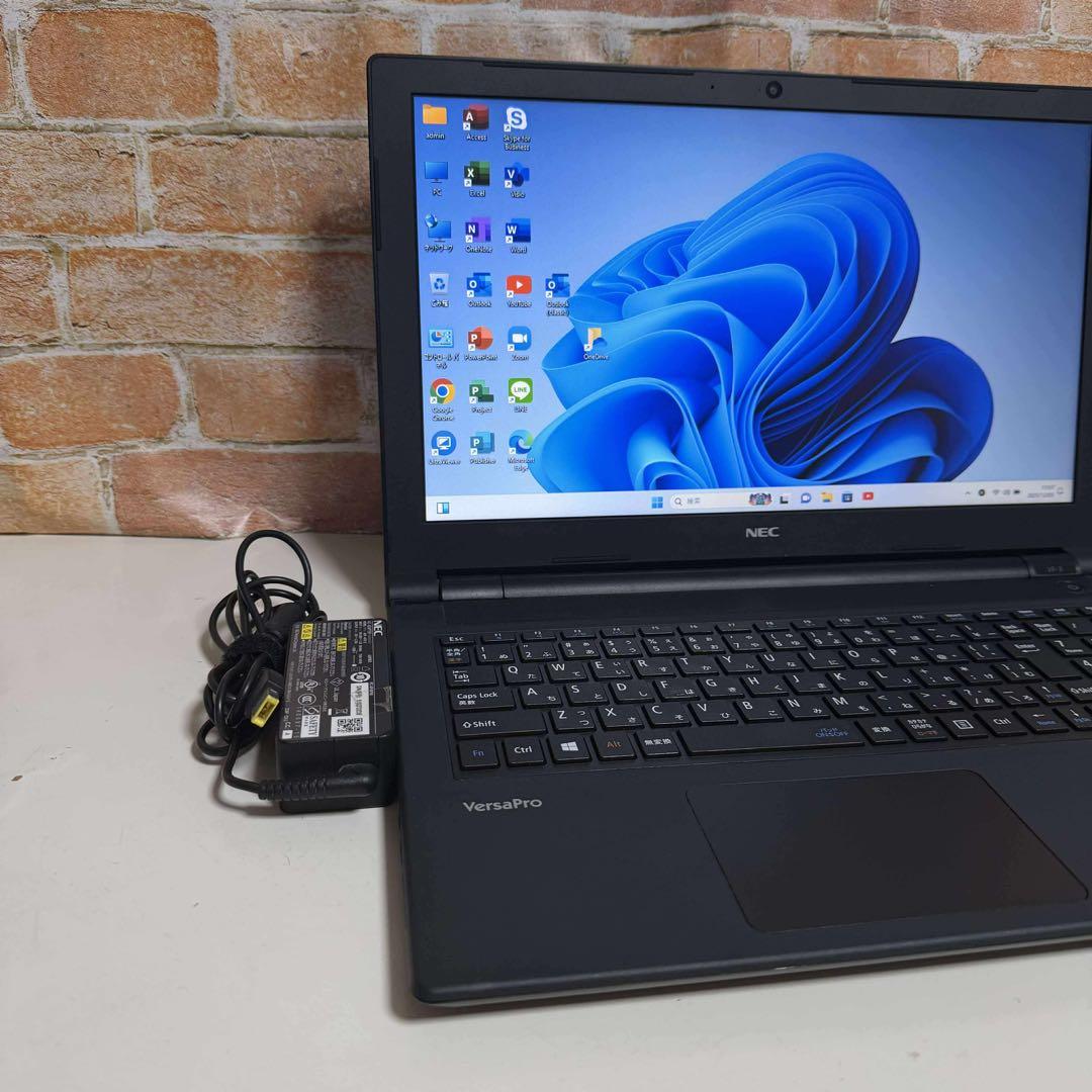 NECノートPC Corei7 SSD256GB Windows11オフィス付き