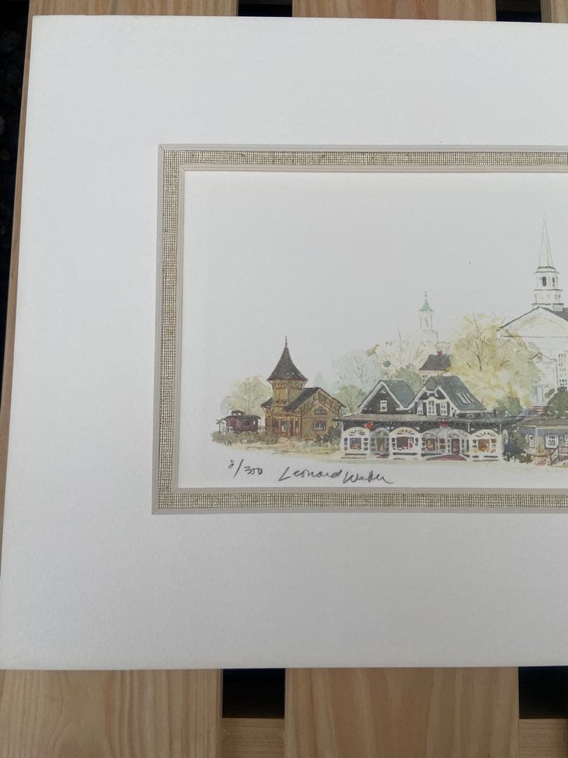 レオナルドウェーバー　Leonard weber 版画