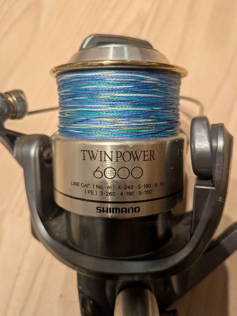SHIMANO TWIN POWER 6000、5000 スピニングリールセット