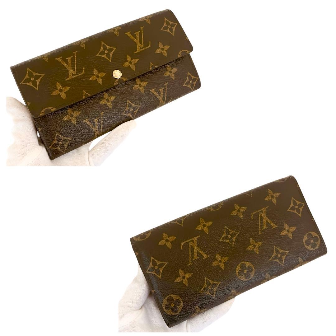 ルイヴィトン　モノグラム　ポルトフォイユ サラ 長財布