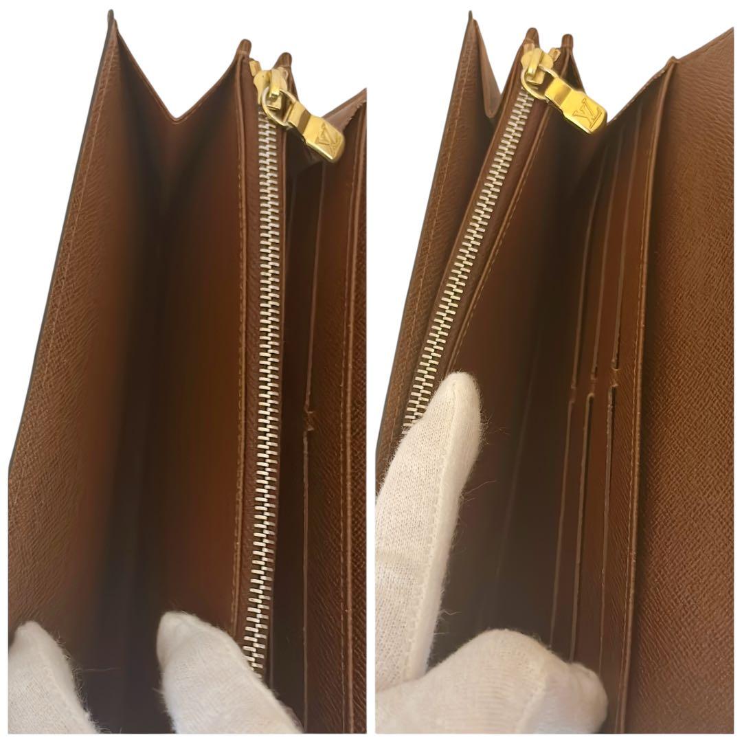 ルイヴィトン　モノグラム　ポルトフォイユ サラ 長財布