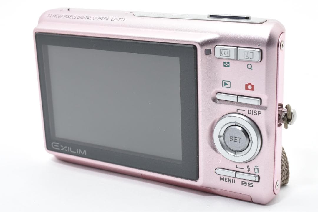カシオ　CASIO EXILIM EX-Z77 ピンク