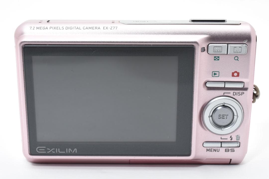 カシオ　CASIO EXILIM EX-Z77 ピンク