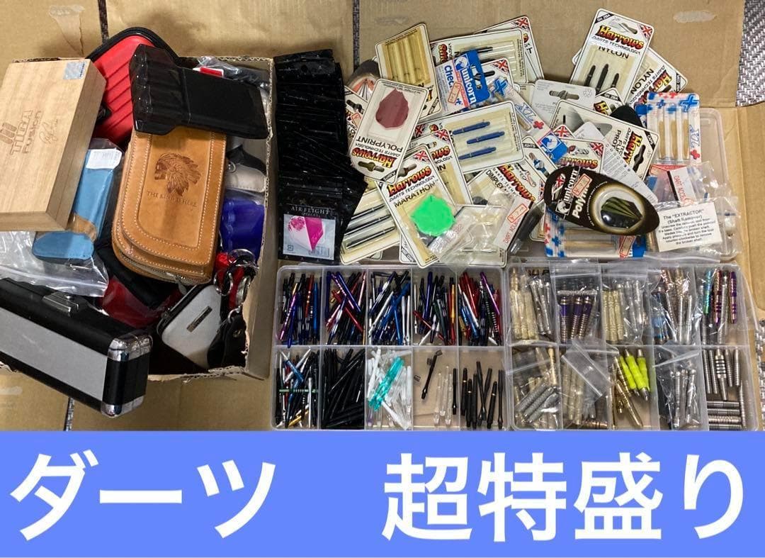 フ*で様 ダーツ　超特盛りセット　バレル　ダーツケース　フライト　シャフト