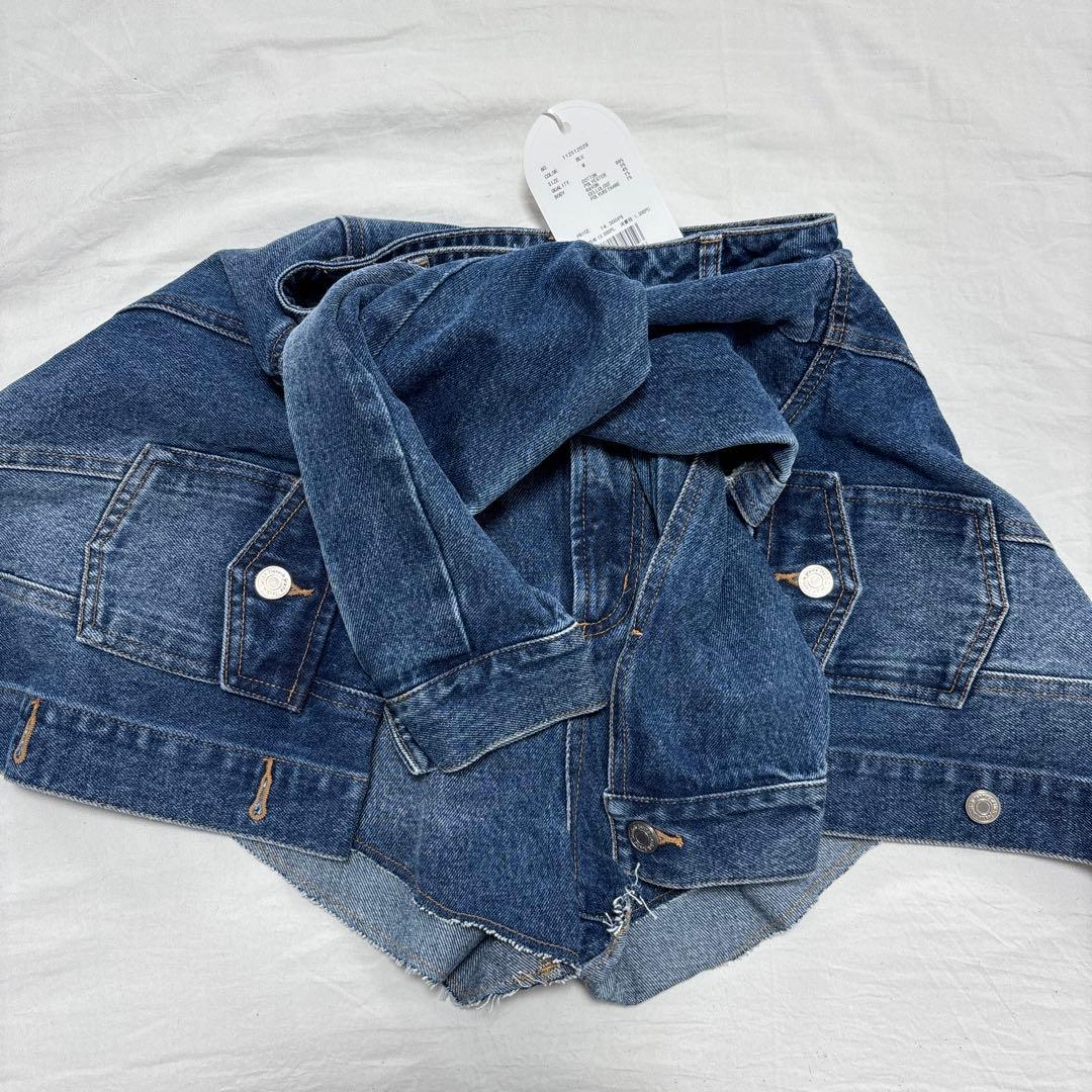 ⚠️最終お値下げ新品未使用 ダーリッチドッキングデザインデニムショートパンツ